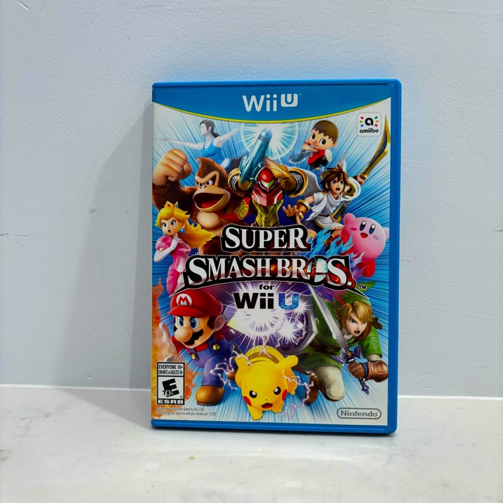 Nintendo Super Smash Bros video Game Wii U